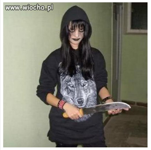 Nie podchodzić bo jestem groźna...