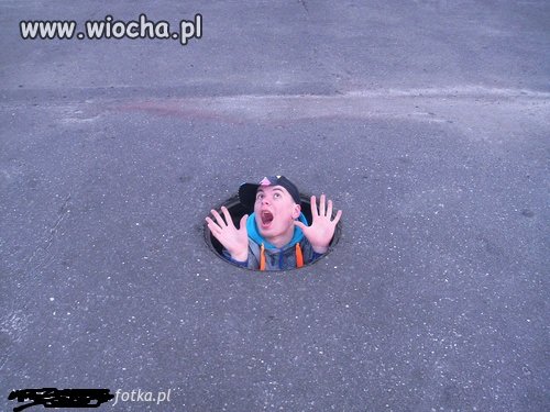 Czego to człowiek nie zrobi...