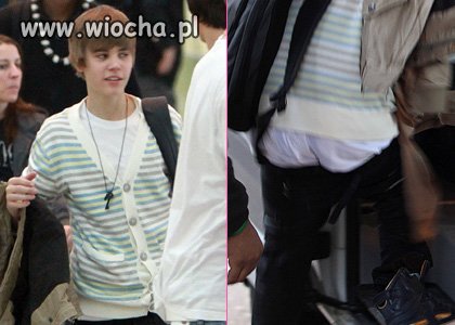 Justin chyba nie umie zakładać spodni