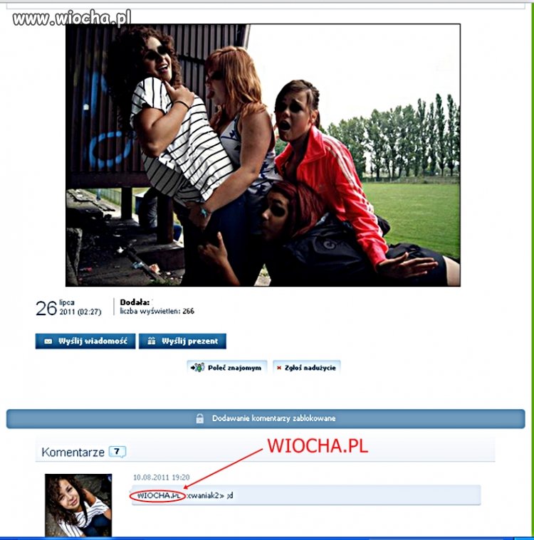 Tak starały się żeby być na wiocha.pl więc