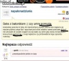 Poleciała jej "kref pomurzcie"