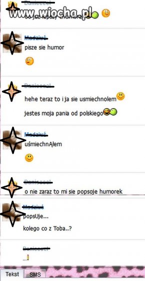 Aż nie wiedział biedny co napisać 