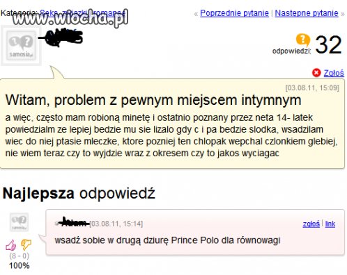 Pewien problem...