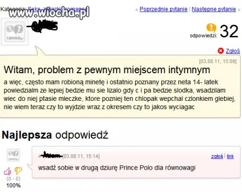 Pewien problem...