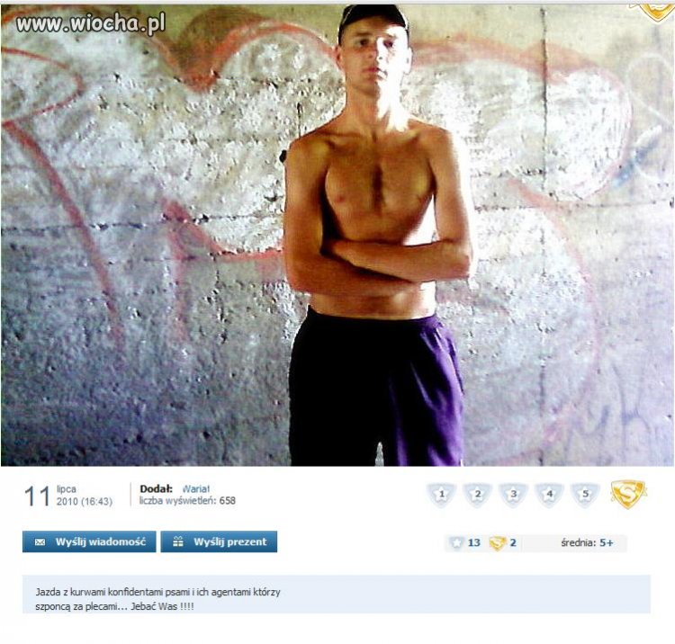 Klata jak u wariata. 