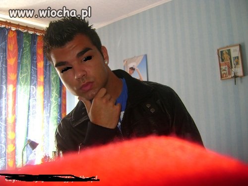 Chyba zasnął w solarium