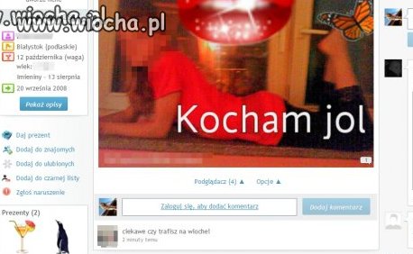 ...ciekawe czy trafisz na wioche