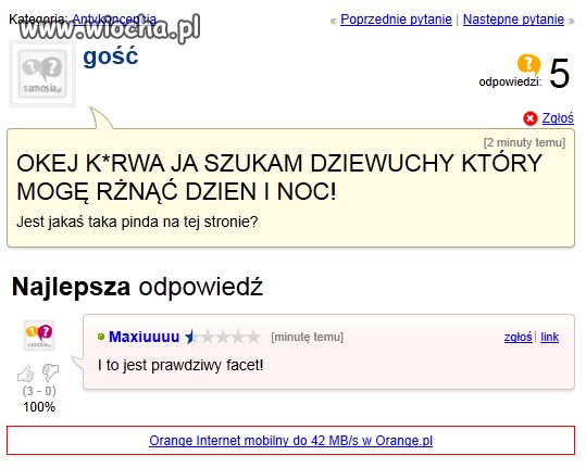 Prawdziwy facet...