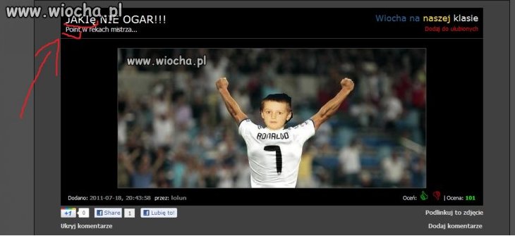 Tak zgadza się Mistrzu !!