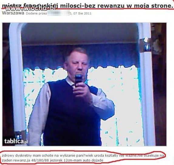 Pan chętnie wyliże