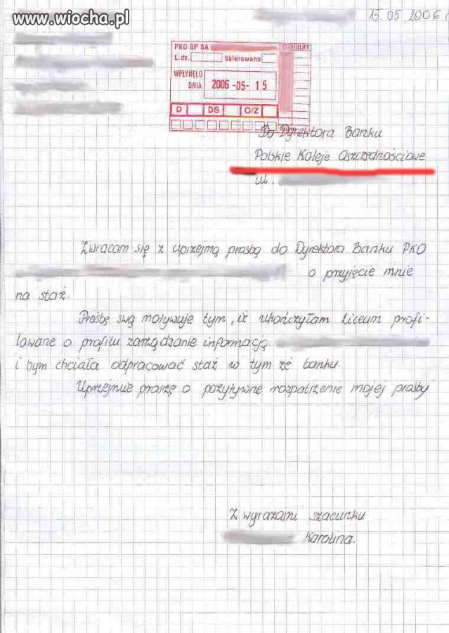 To była blondynka ...