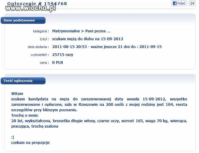 Szukanie męża