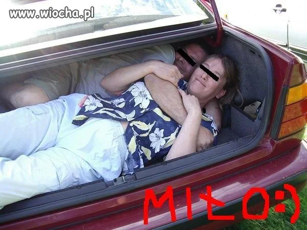 Takie, tam z mężem.