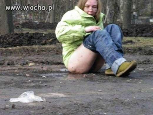 Nie mogła już wytrzymać