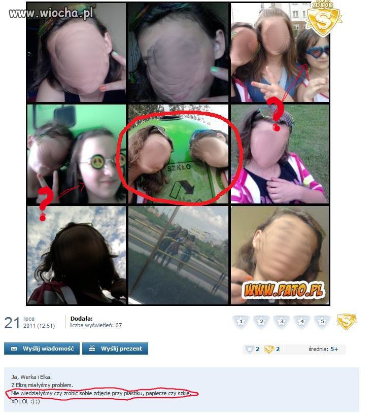 Takie tam przy śmietniku...