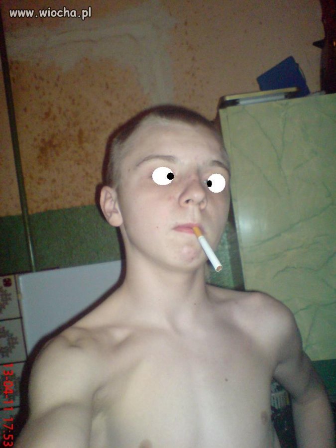 Takie tam ze szlugiem.