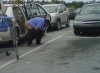 Zachciało mu się srać na parkingu