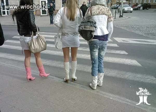 Tym razem różowe kozaczki to 