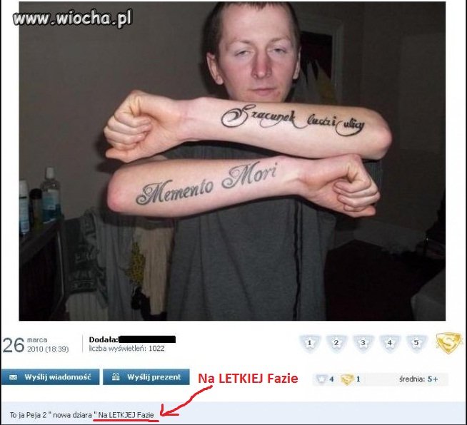 Szkoda ze "Na LETKIEJ Fazie"