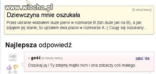 Oszustka!