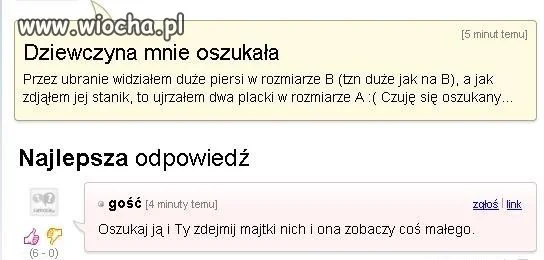 Oszustka!
