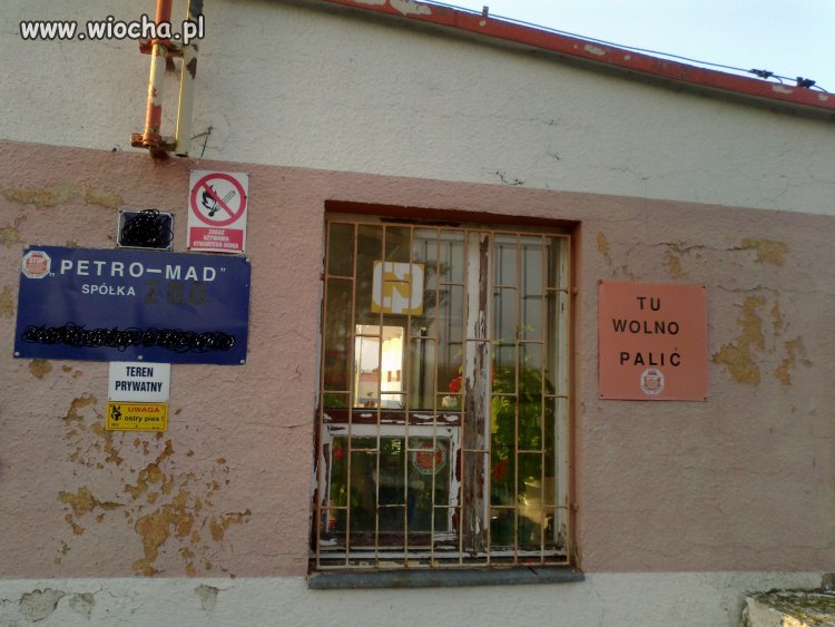 Zakaz używania ognia...