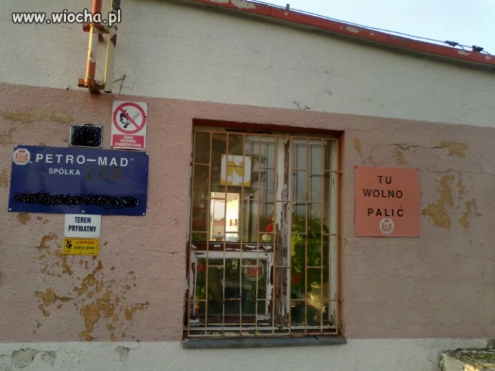 Zakaz używania ognia...