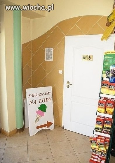 "Zapraszamy na lody"
