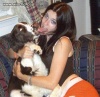 Już nie ma z kim się całować więc został piesek 