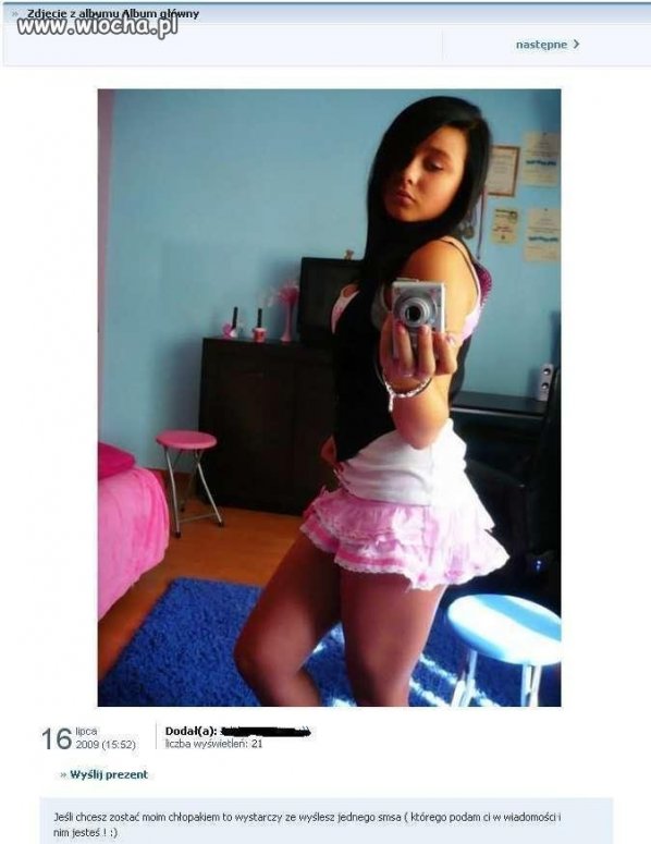 Lans na pierwszego lepszego kochasia