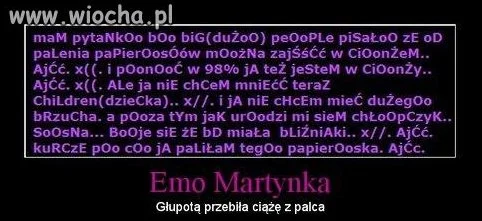 Głupia martynkaa. 