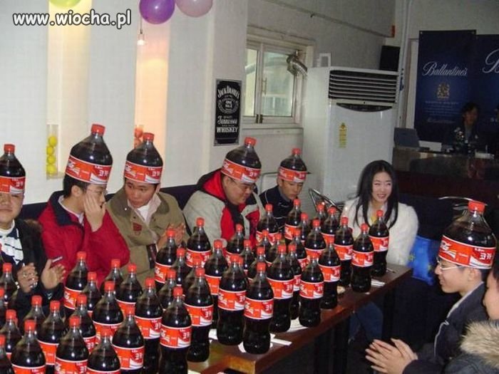 Japonskie dzieci coca coli 