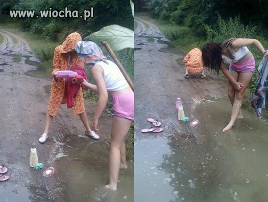 Wyjdź na chwile z domu w pochmurny dzień ...