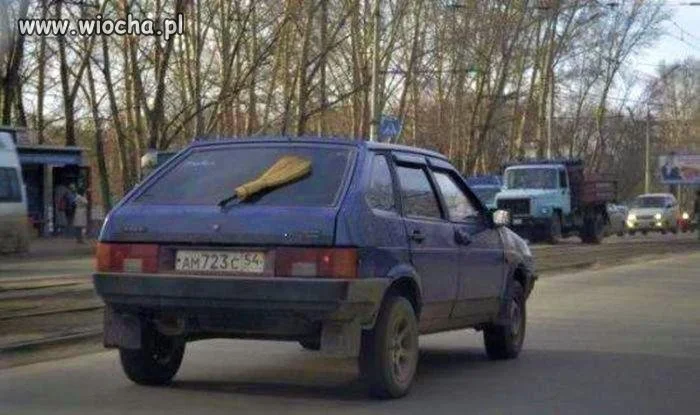Wycieraczka, wiejski tuning