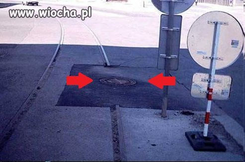 Taką oto wiochę odwalili robotnicy...