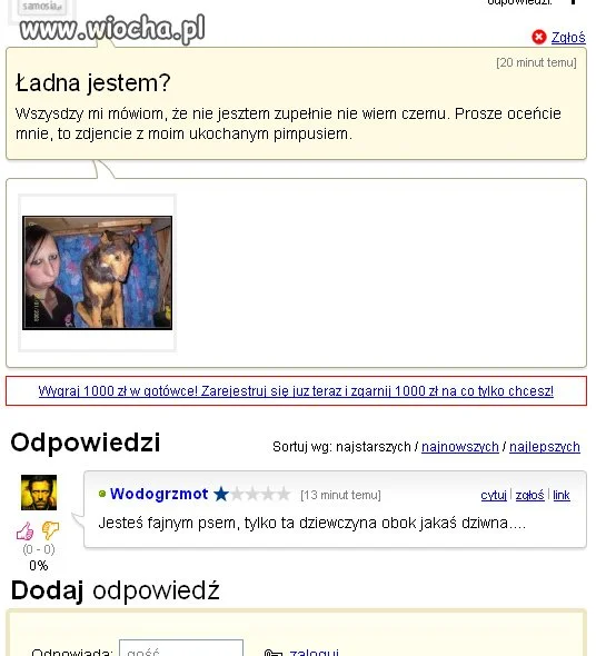 Ładna jestem?