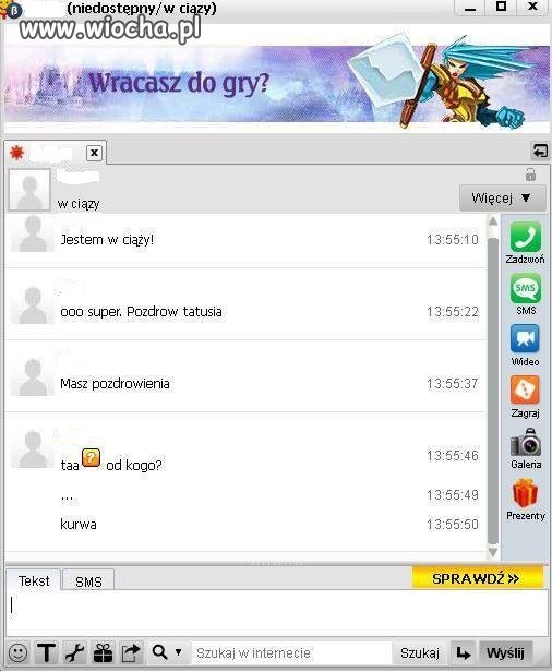 Pozdrów tatusia