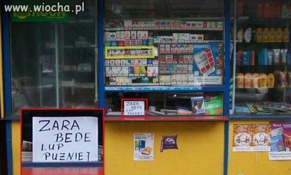 Pani z kiosku