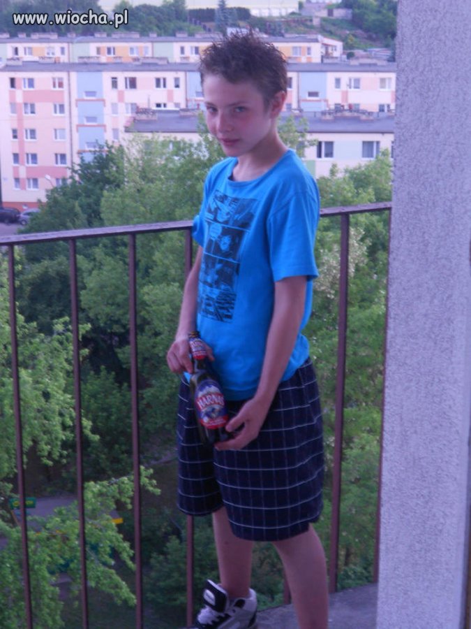 11 lat i podpis pod zdjęciem:
