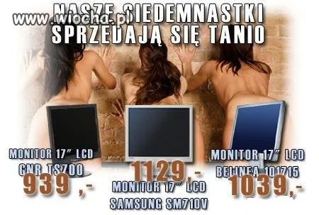 Tanie siedemnastki!