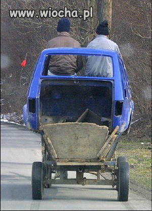 Trzeba sie pochwalić maluchem 