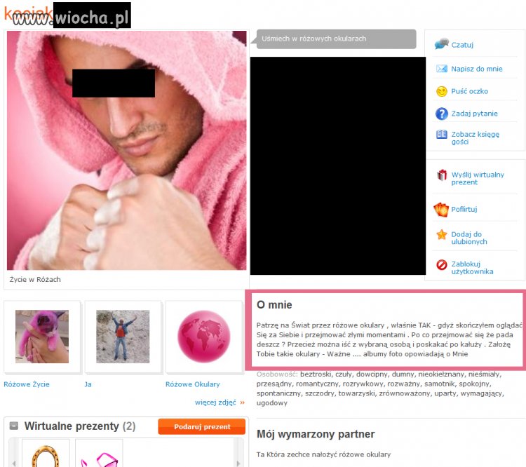 Różowy Macho