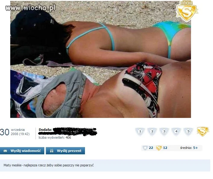 Majteczki męskie - służą również kobietą.
