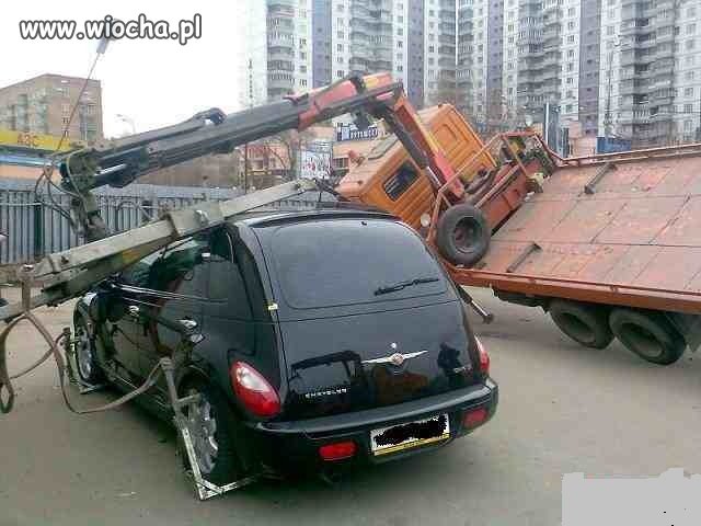 Chrysler PT Cruiser. Mały wypadek...