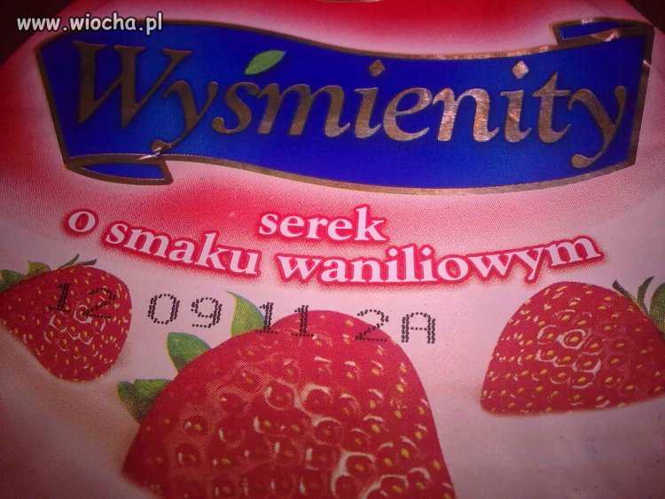 Wyśmienity serek..