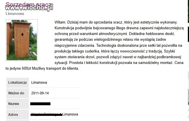 Sprzedam sracz