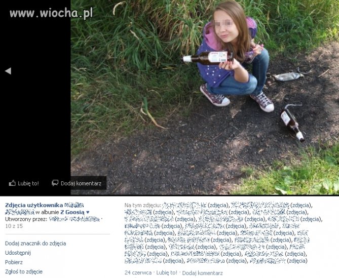 Uuu, znalazłam puste butelki po piwie!