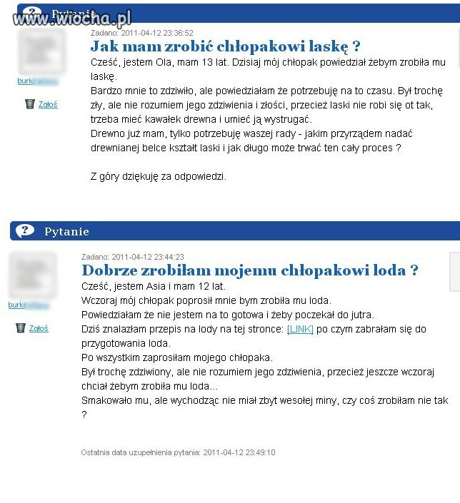 Ahh ta dzisiejsza młodzież... 