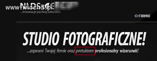 Bo dobry 'protukt'...