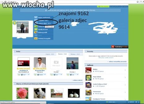 Boze ... ile zdjęć, ile znajomych.. wiecej się nie dało?
